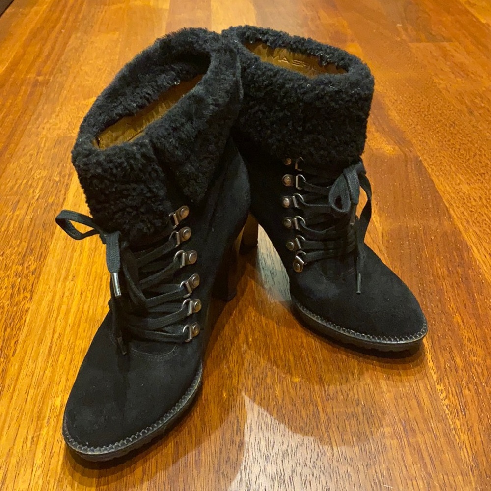 Via Spiga Leather Boots